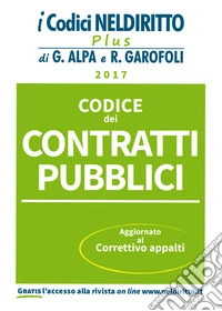 Codice dei contratti pubblici libro